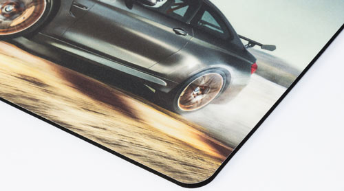 Mousepad Seitenansicht
